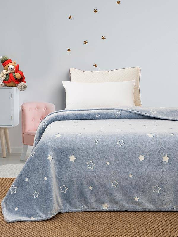 Κουβέρτα Φωσφοριζέ Μονή 02 Stars